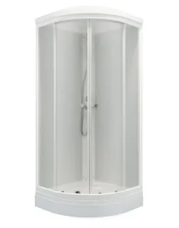 Душевая кабина Triton Ультра Щ0000061821 80x80 см профиль белый стекло прозрачное